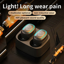 Lade das Bild in den Galerie-Viewer, Wireless Bluetooth Headset Touch Light Mini High Quality Earplugs Anti Sweat HD Sound Quality Stereo Universal Headset DSers