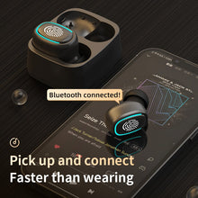Lade das Bild in den Galerie-Viewer, Wireless Bluetooth Headset Touch Light Mini High Quality Earplugs Anti Sweat HD Sound Quality Stereo Universal Headset DSers