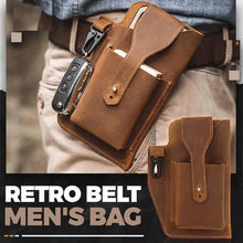 Lade das Bild in den Galerie-Viewer, Retro Belt Waist Men's Bag Blossom Online UG
