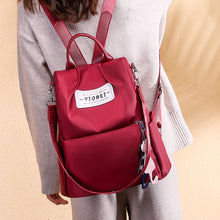 Lade das Bild in den Galerie-Viewer, Sac à Dos en Nylon Étanche avec Pendentif ciaovie