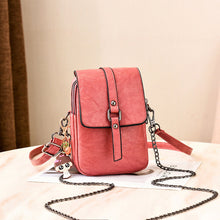 Lade das Bild in den Galerie-Viewer, Sac à Bandoulière Carré en PU pour Téléphone Portable ciaovie