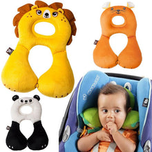 Load image into Gallery viewer, Baby Animal U-Pillow Headrest & Neck Protection