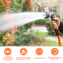 Lade das Bild in den Galerie-Viewer, Pistolet d'arrosage à Haute Pression Réglable pour l'arrosage de Jardin ciaovie