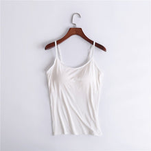 Lade das Bild in den Galerie-Viewer, 2023 Sale 48% Off - Tank with Built-In Bra Xuvings Store