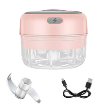 Lade das Bild in den Galerie-Viewer, 100/250ml Mini USB Wireless Electric Garlic Masher Press Mincer Vegetable Chili Meat Grinder Food Chopper Kitchen Tools eprolo