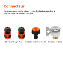 Lade das Bild in den Galerie-Viewer, Pistolet d'arrosage à Haute Pression Réglable pour l'arrosage de Jardin ciaovie