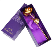 Lade das Bild in den Galerie-Viewer, 24k Golden Rose nebula-light.com