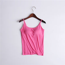 Lade das Bild in den Galerie-Viewer, 2023 Sale 48% Off - Tank with Built-In Bra Xuvings Store