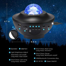 Load image into Gallery viewer, 2X Nebula Light™ Star Light Projector With Music nebula-light.com