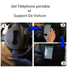 Lade das Bild in den Galerie-Viewer, Gel Pads Support Téléphone Voiture en Silicone Antidérapant ciaovie