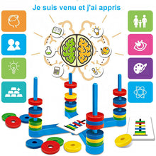 Lade das Bild in den Galerie-Viewer, Jeu de Société D'anneaux D'allumettes Magnétiques ciaovie