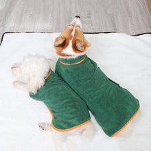 Lade das Bild in den Galerie-Viewer, Peignoir pour animaux de compagnie super absorbant ciaovie