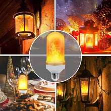 Load image into Gallery viewer, Ampoule LED à flamme avec capteur de gravité ciaovie