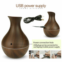 Load image into Gallery viewer, Ultrasonic Humidifier Oil Diffuser Air Purifier Aromatherapy with LED Lights cjdropshipping