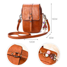 Lade das Bild in den Galerie-Viewer, Sac à Bandoulière Carré en PU pour Téléphone Portable ciaovie