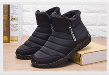 Lade das Bild in den Galerie-Viewer, Winter Style PU Outsole Double Side Zipper Snow Boots Shoes cjdropshipping
