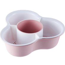 Lade das Bild in den Galerie-Viewer, Plastic Wash Vegetable Fruit Basket Platter Drain Basket Detachable Kitchen Colander Fruit Plate Vegetable Basket Kitchen Tools