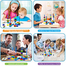 Lade das Bild in den Galerie-Viewer, Jeu de Société D'anneaux D'allumettes Magnétiques ciaovie