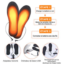 Lade das Bild in den Galerie-Viewer, Ciaovie™ Semelle Intérieure Chauffante USB ciaovie