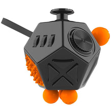 Lade das Bild in den Galerie-Viewer, 12 Sided Anti-Stress Fidget Cube x