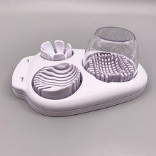 Lade das Bild in den Galerie-Viewer, Multi egg slicer Three-in-one Egg Multi-function Fancy Egg Cutter Food Divider Egg Cutter Tool