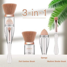 Lade das Bild in den Galerie-Viewer, Zoreya™ 3 in 1 Makeup Brush