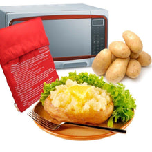 Lade das Bild in den Galerie-Viewer, Reusable and Washable Microwave Baked Potato Bag Potato Express