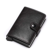 Lade das Bild in den Galerie-Viewer, RFID Card Holder Business Wallet【Black and Coffee Colors】 Blossom Online UG