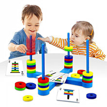 Lade das Bild in den Galerie-Viewer, Jeu de Société D'anneaux D'allumettes Magnétiques ciaovie