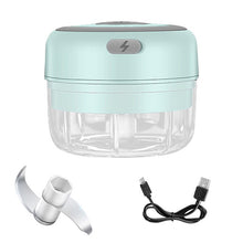 Lade das Bild in den Galerie-Viewer, 100/250ml Mini USB Wireless Electric Garlic Masher Press Mincer Vegetable Chili Meat Grinder Food Chopper Kitchen Tools eprolo