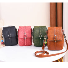 Lade das Bild in den Galerie-Viewer, Sac à Bandoulière Carré en PU pour Téléphone Portable ciaovie