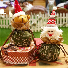 Load image into Gallery viewer, Belle décoration de poupée sacs-cadeaux de Santa ciaovie