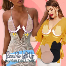 Lade das Bild in den Galerie-Viewer, Invisible Reusable Lift Up Bra【1 Pair Black + 1 Pair Cream】 Blossom Online UG