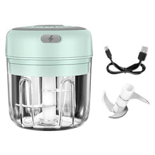 Lade das Bild in den Galerie-Viewer, 100/250ml Mini USB Wireless Electric Garlic Masher Press Mincer Vegetable Chili Meat Grinder Food Chopper Kitchen Tools eprolo