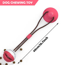 Lade das Bild in den Galerie-Viewer, Pet Dog Toys Silicon Suction Cup Tug dog toy Dogs Push Ball Toy Pet Tooth Cleaning Dog Toothbrush for Puppy large Dog Biting Toy