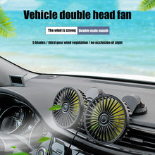 Load image into Gallery viewer, Car Dashboard Cooling Fan Adjustable USB Powered 3-Speed Blossom Online UG