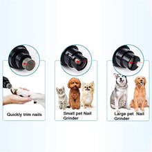 Lade das Bild in den Galerie-Viewer, Pet Buddy Dog Nail Grinder Electric Rechargeable Pet Nail Trimmer OMG Shop Zone