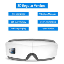 Lade das Bild in den Galerie-Viewer, 3D/4D Smart Eye Heating Massager Airbag Vibration with Bluetooth OMG Shop Zone