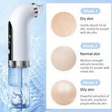 Lade das Bild in den Galerie-Viewer, Electric Bubbles Blackhead Vacuum Cleaner Water Cycle Skin Deep Cleaning USB Rechargeable Small Beauty Care Tools DSers