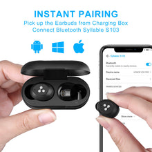 Lade das Bild in den Galerie-Viewer, New SYLLABLE S103 TWS Bluetooth Earphone True Wireless Stereo Earbud Master-Slave Switching Mode Headset Syllable S103 for Phone DSers