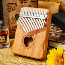 Lade das Bild in den Galerie-Viewer, 17 Keys Kalimba Thumb Piano High Quality Wood Mbira Body Musical Instruments With Learning Book Kalimba Piano Christmas Gift OMG Shop Zone