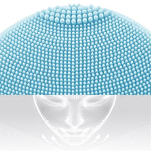 Lade das Bild in den Galerie-Viewer, Ultrasonic Silicone Electric Facial Cleansing Brush Sonic Face Cleanser Cleansing Skin Mini Washing Massager Brush Rechargeable DSers