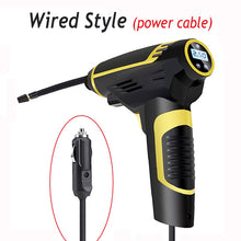 Lade das Bild in den Galerie-Viewer, 120W Wireless Car Air Compressor  Handheld USB Rechargeable Tire Inflator Digital Inflatable Pump Pressure Gauge Car Accessories OMG Shop Zone