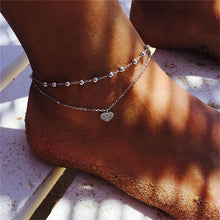 Load image into Gallery viewer, Boho Style Star Anklet Fashion Multilayer Foot Chain 2020 Fashion Handcuffs Ankle Bracelet For Women Beach Accessories Gift DSers