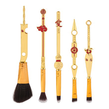 Lade das Bild in den Galerie-Viewer, 10pcs Anime Makeup Brushes Set Cosmetic Powder Eyeshadow Eyebrow Lip Make Up Tools Sharingan Akatsukic For Fans Brush Maquiagem OMG Shop Zone