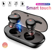 Lade das Bild in den Galerie-Viewer, Y30 TWS Wireless Blutooth 5.0 Earphone Noise Cancelling Headset 3D Stereo Sound Music In-ear Earbuds For Android IOS Cell Phone