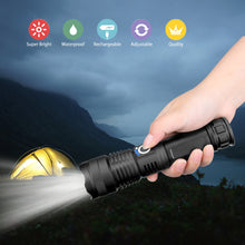 Load image into Gallery viewer, Best Camping & Outdoor Big Capacity Tactical Powerful LED Flashlight Blossom Online UG