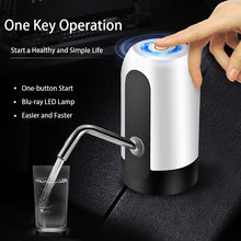 Lade das Bild in den Galerie-Viewer, USB Charging Automatic Electric Water Bottle Dispenser Pump DSers