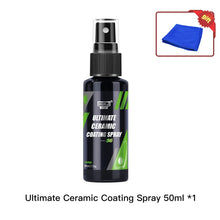 Lade das Bild in den Galerie-Viewer, 9H Ceramic Car Coating Paint Care 300/100/50ml Polishing Paste Nano Products Hydrophobic Quick Coat Liquid Wax Car Care Kit HGKJ OMG Shop Zone