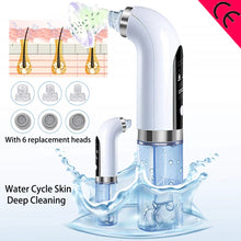 Lade das Bild in den Galerie-Viewer, Electric Bubbles Blackhead Vacuum Cleaner Water Cycle Skin Deep Cleaning USB Rechargeable Small Beauty Care Tools DSers